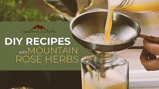 DIY Recipes with Mountain Rose Herbs