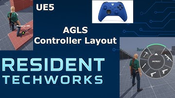 UE5 - AGLS - Adventure Game Locomotion System - Controller Layout