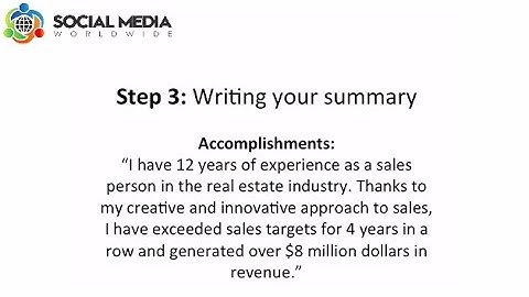 5 Essential Steps to Writing an Effective Linkedin Summary