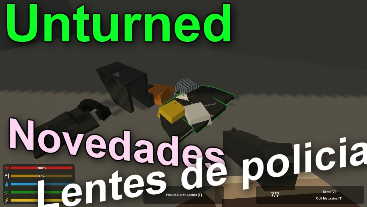 Unturned Novedades Mas ropa y medicina - YouTube