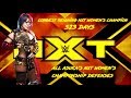 All Asuka's NXT Women's Championship Defenses