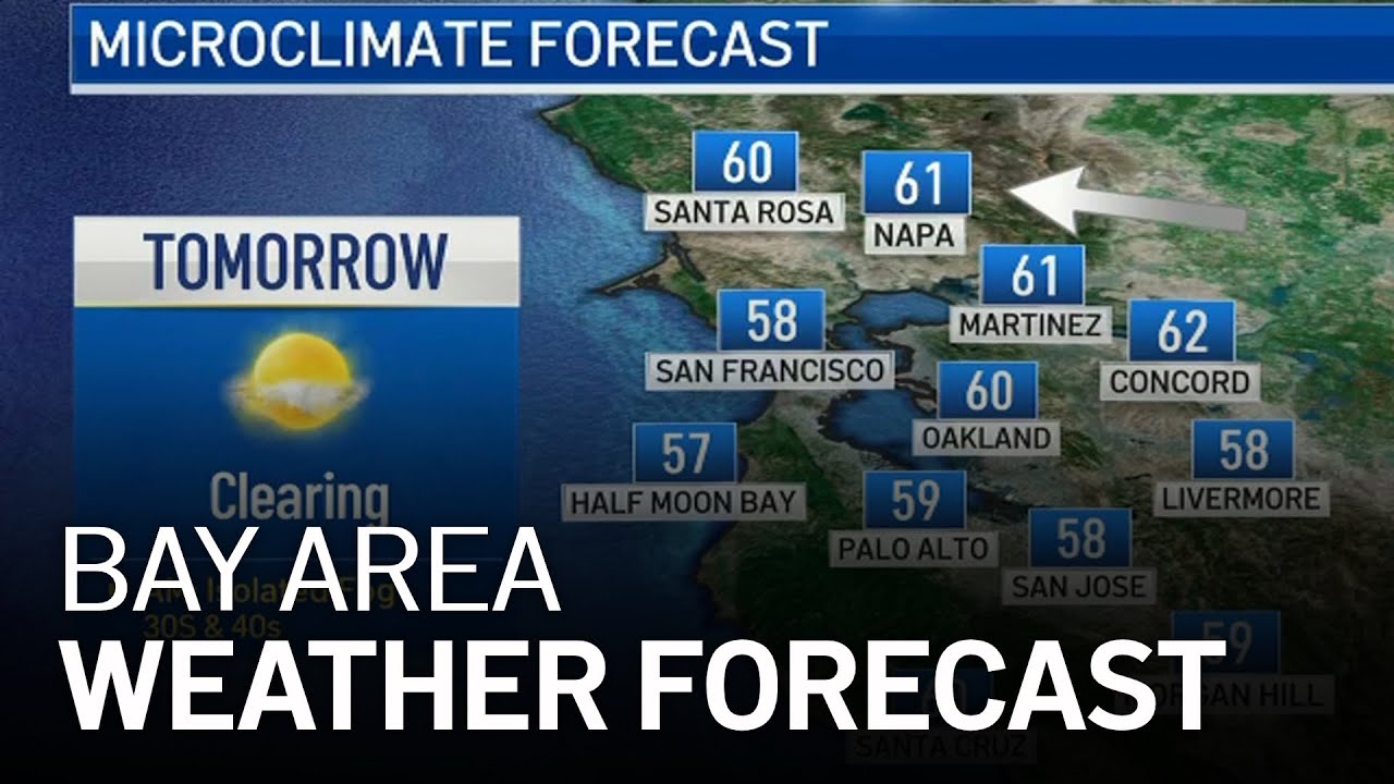 Bay Area Forecast: Few Showers, Cold New Year's Eve & Rain Outlook ...