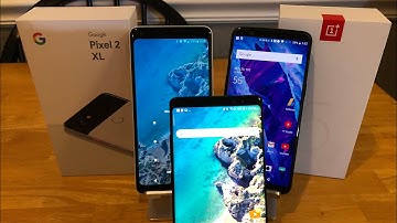 OnePlus 5T Vs Samsung Note 8 Vs Google Pixel 2 XL 4K