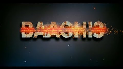 BAAGHI 3 Movie Trailer In Kinemaster || Free Intro Tutorial || Pixellab || Technical Bibhash Pro