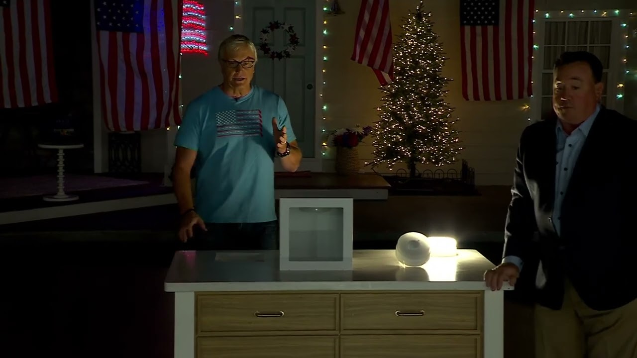 IQ America Motion Sensor Indoor/Outdoor Ceiling Light on QVC