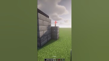 EASY Automatic (ON/OFF) Nether Portal #minecraftfarm #gaming #mincraftfarm #minecraftbuilding