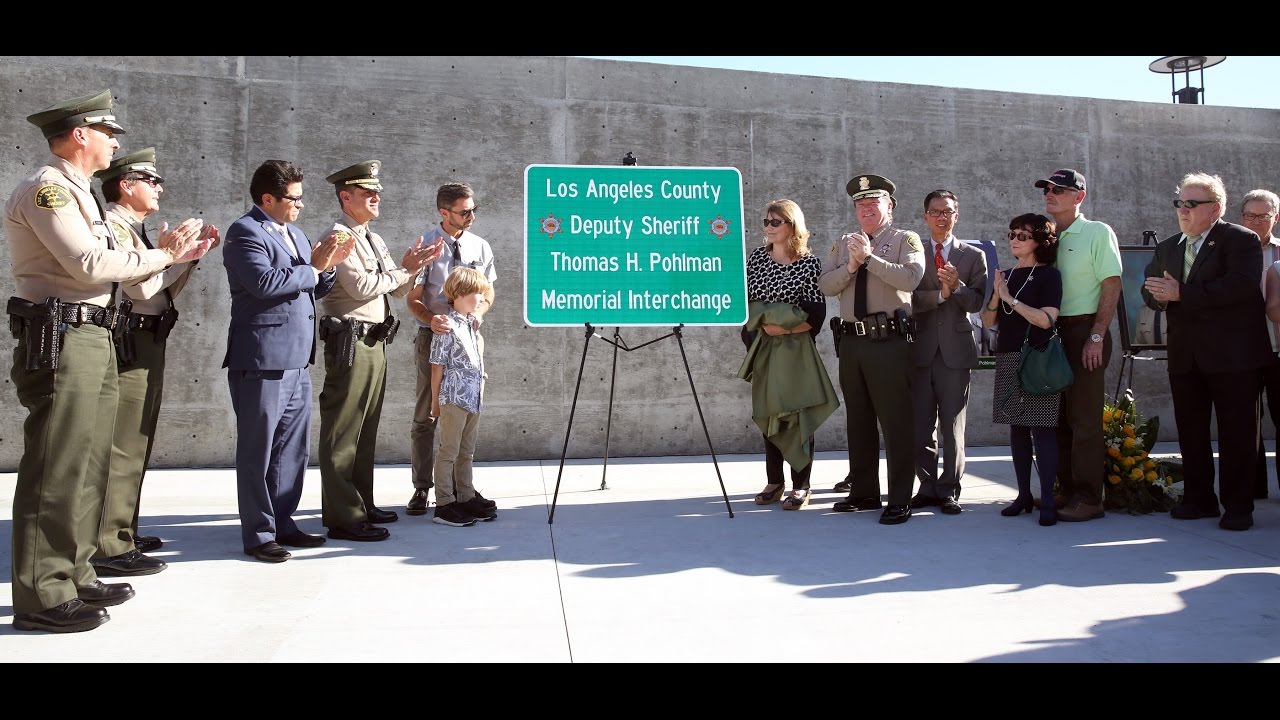los angeles hotels Deputy Thomas H. Pohlman Memorial Hwy. Interchange Dedication