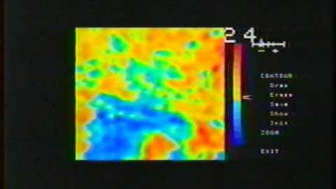 1984 Ikonas/Adage Programmable Graphics Processor - Seismic 3000 display package