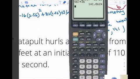 Using Quadratic Functions to Model Vertical Motion