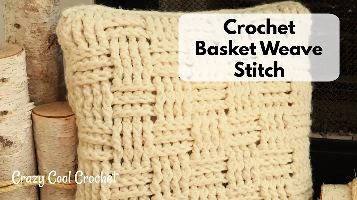 Learn the Elegant Crochet Basket Weave Stitch