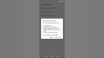Infinix Note 7 Reset APP Preferences