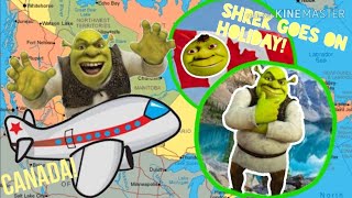 Shrek goes on holiday!