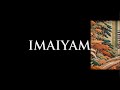 RHYME SO - IMAIYAM (Lyric Kimono Sash)