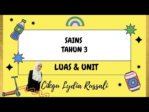 Sains Tahun 3 : PENGUKURAN ( LUAS DAN UNIT )