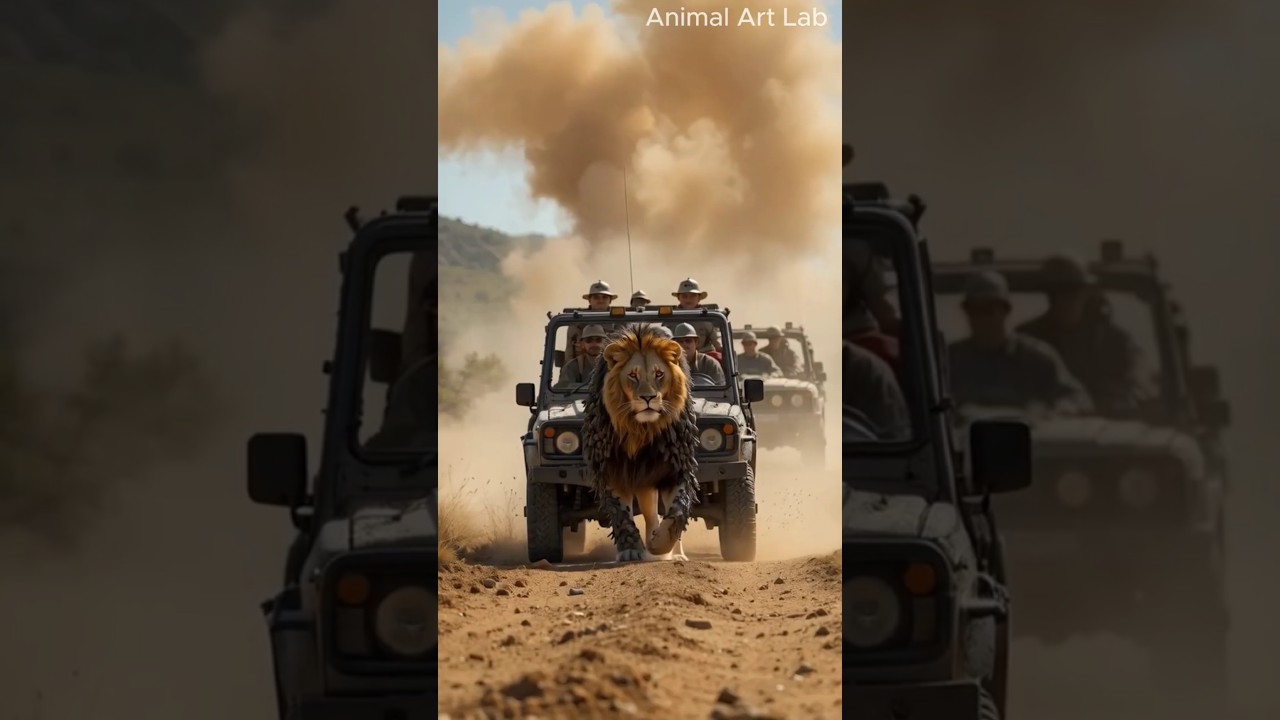 Angry Lion Covered in Barnacles Rescued in the Savanna! 