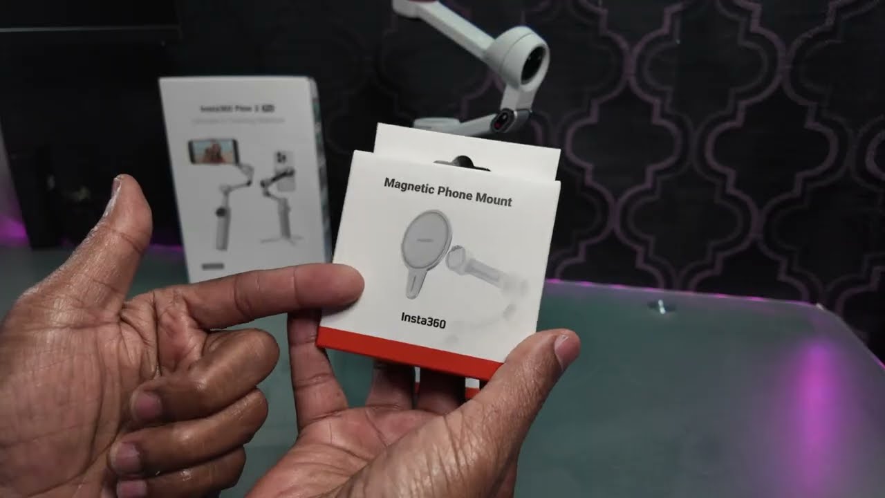 Insta360 Flow 2 Pro Magnetic Phone Clamp — Day1 Tech