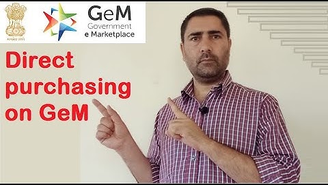 How to purchase on GeM, place an order for  a laptop on GeM, L1 purchasing