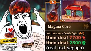 (The Bazaar) nerf magma core.