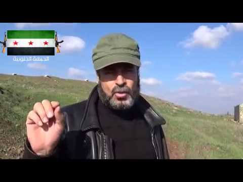 جولة على تل أم جوران لنائب رئيس الأركان العقيد زياد الحريري وقائد فرقة أحرار نوى