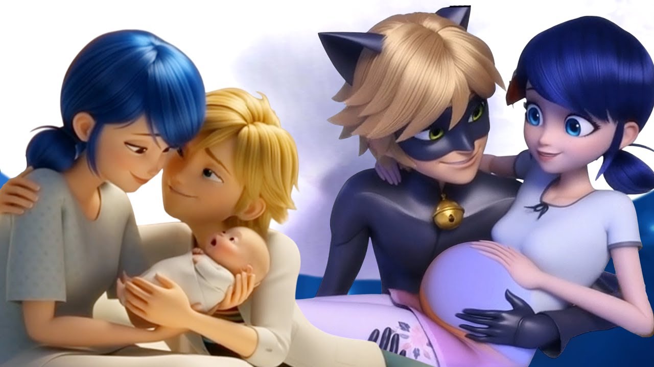 👶🍼Маринетт из «Чудесной Маринетт» беременна от Адриана, Луки или Кота Нуара 🐞 Предложения руки и ...