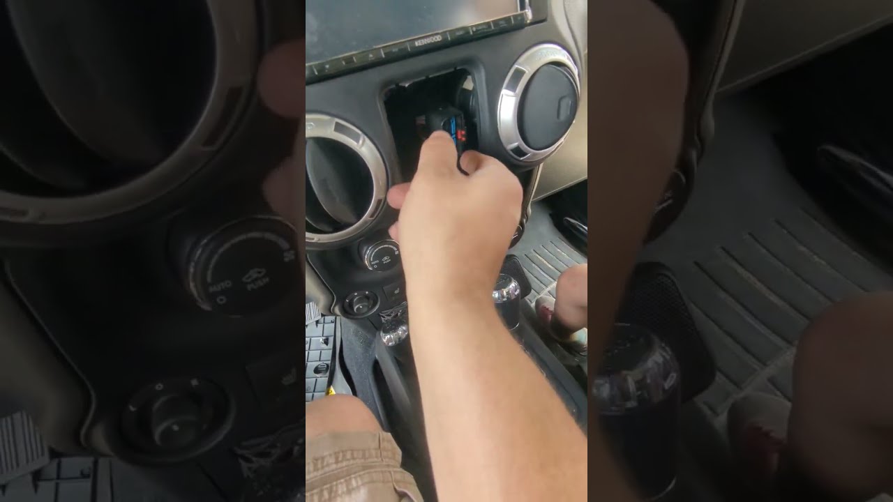 How Remove Radio In Jeep Wranglers 