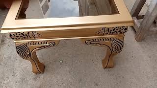 طاولات صالون   نجارة الخشب 🌴طابلة الصالون