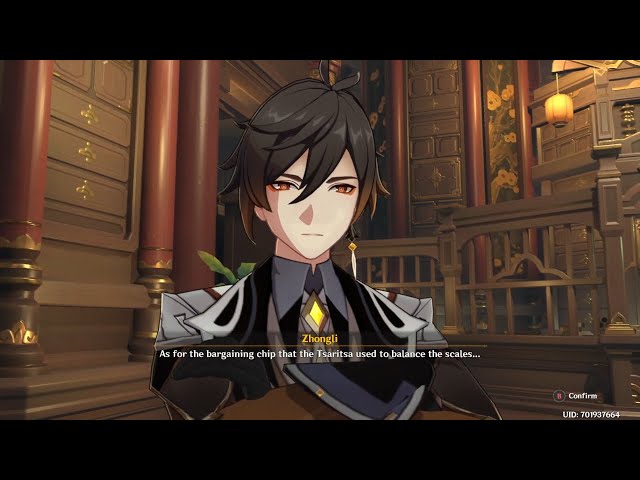 Zhongli Reveals He's Rex Lapis (Geo Archon) And His Plan | All Cutsenes/Dialogue class=