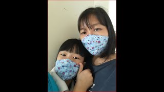 Hướng dẫn làm khẩu trang siêu dễ tại nhà ( How to make easy face mask at home )