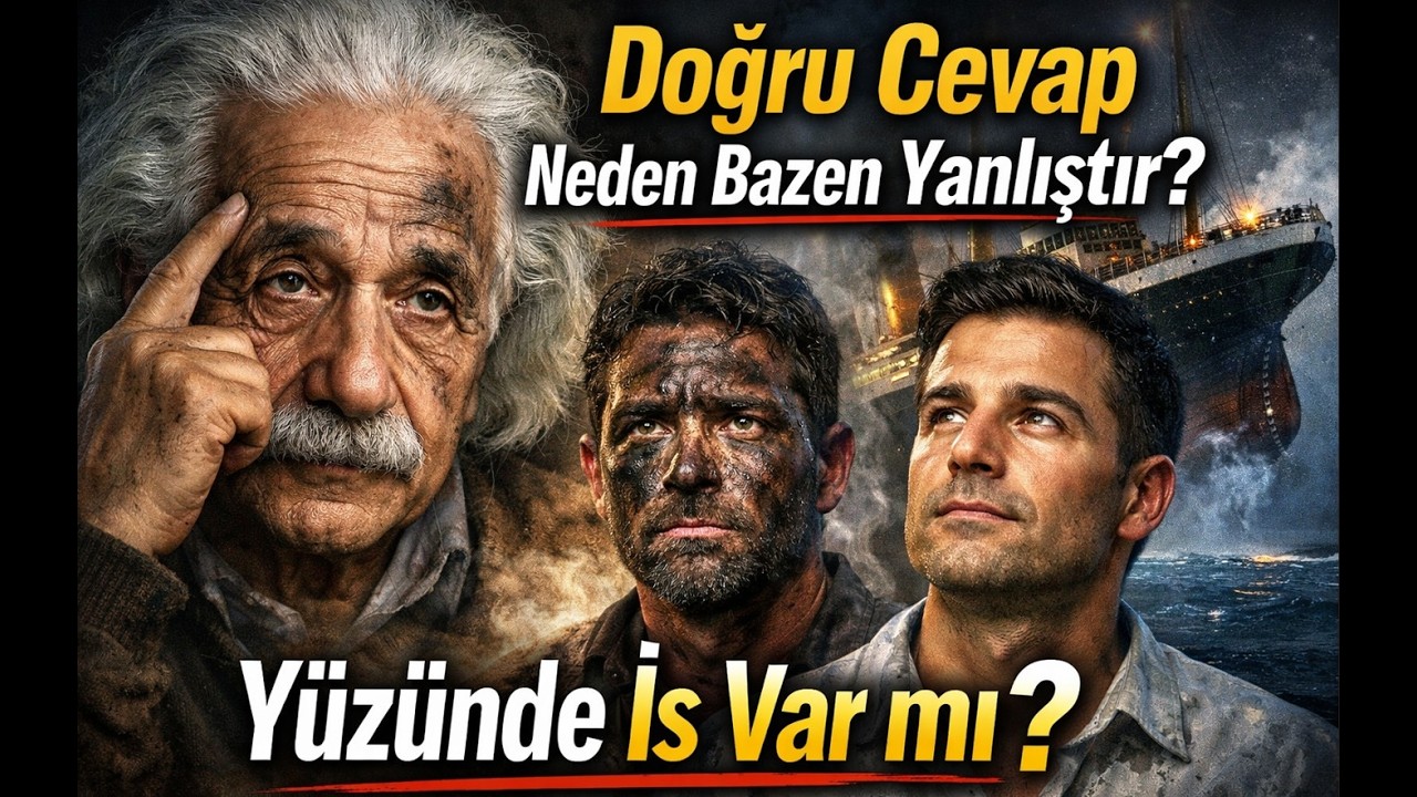 Doğru Cevap Neden Bazen Yanlıştır? Yüzünde İs Var mı?