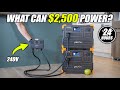 What Can a $2,500 Power Station REALLY Power? (You’ll Be Surprised)