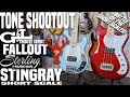 G&L Fallout Tribute vs. SBMM Stingray Short Scale! - Which is best?! -LowEndLobster Tone Shootout
