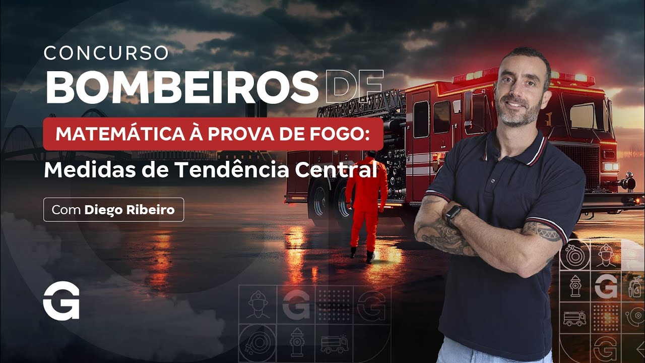 Concurso Bombeiros DF | Matemática à Prova de Fogo: Medidas de Tendência Central