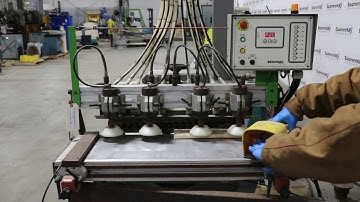 Biesse Polymac FSE Semi-Automatic Drill & Dowel Insertion Machine, Boring