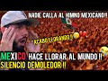 Reaccion al HIMNO MEXICANO en TOQUE de SILENCIO *MEXICO HACE LLORAR AL MUNDO *ME EMOCIONO😭