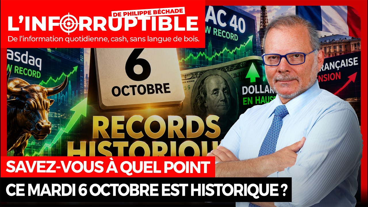 Savez-vous à quel point ce mardi 6 octobre est historique ?