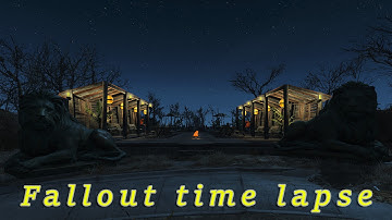 Fallout 4 Time lapse with music