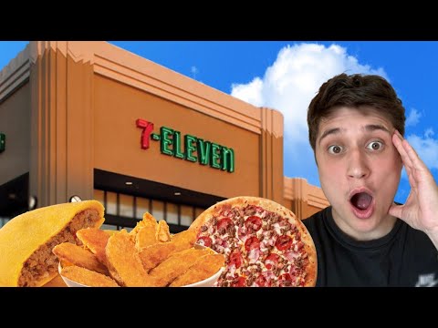 Trying EVERY 7-Eleven Hot Food Item