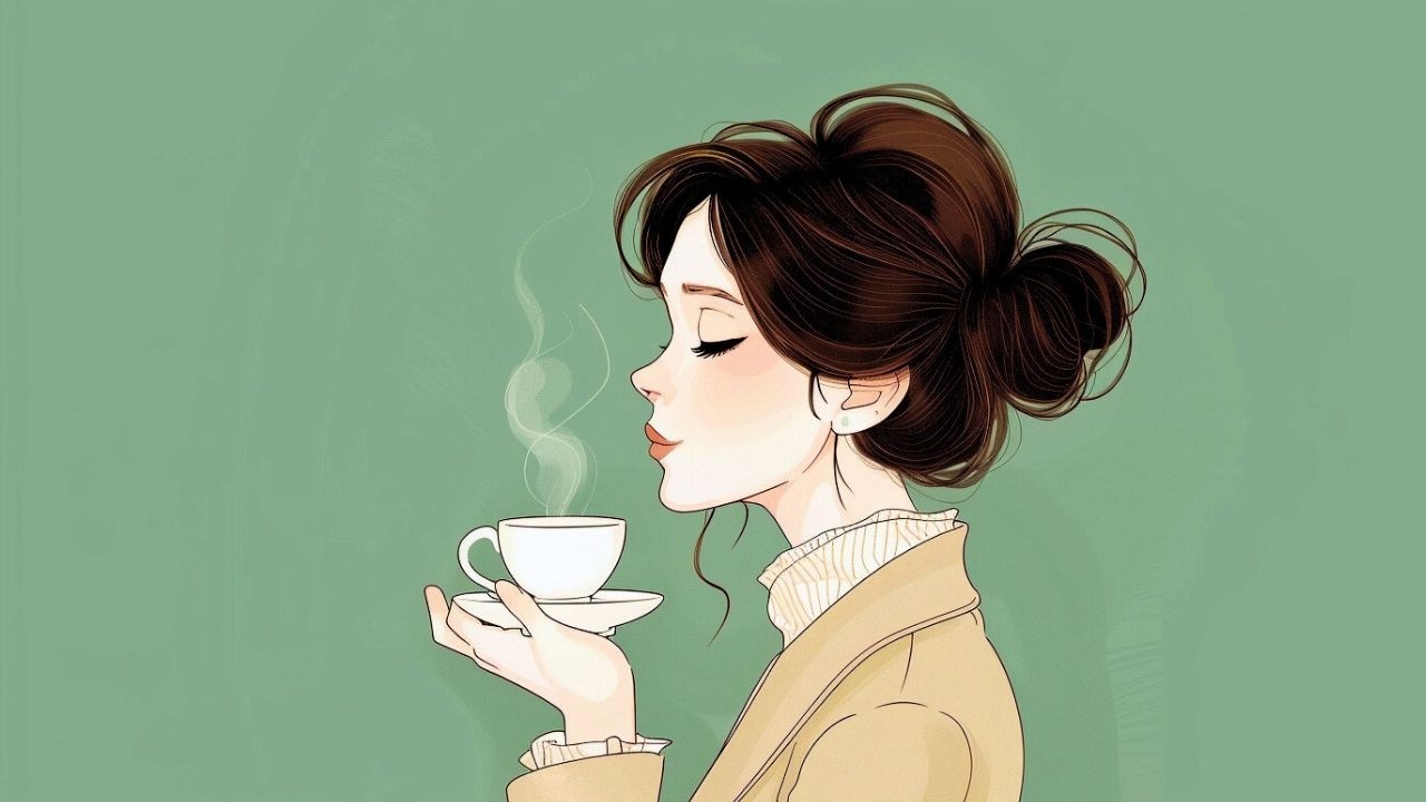 When Morning Blossoms 🌸 | Upbeat Café Jazz for Focus & Inspiration --60min