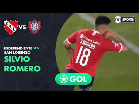 Silvio Romero (1-0) Independiente vs San Lorenzo | Fecha 12 - Superliga Argentina 2019/2020