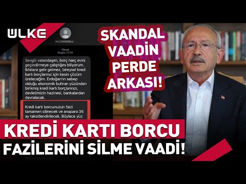 Kılıçdaroğlu'nun "Kredi Kartı Borç Faizlerini Silme" Vaadine Canlı Yayında Tepki: Yalan Yapamazsınız