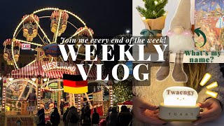 Living Alone in Germany - Hello Christmas & Goodbye 2023, study at uni, heavy flooding | VLOG