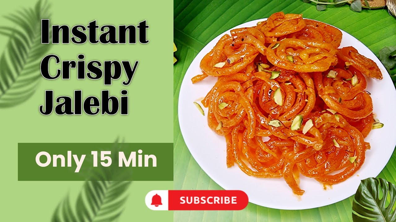 Crispy Jalaibi Crispy Jalebi Recipe/हलवाई जैसी कुरकुरी जलेबी का सिक्रेट/How to make ...