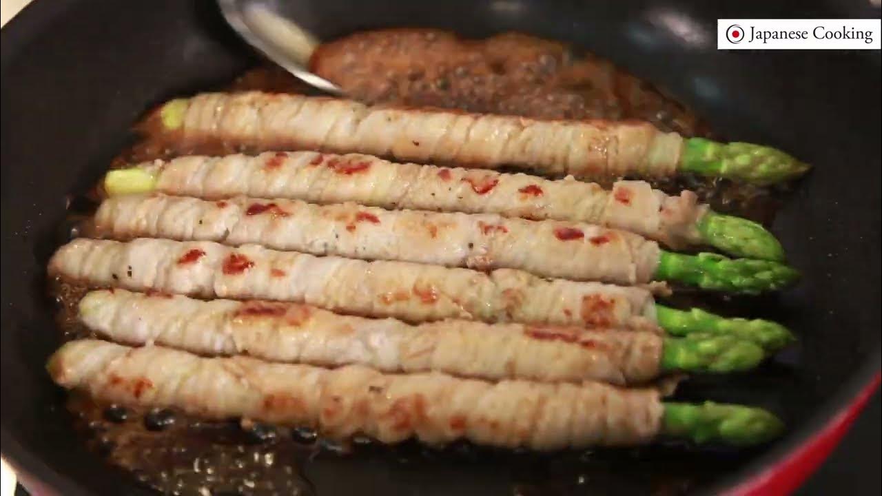 Pork wrapped asparagus｜Japanese Japanese culinary