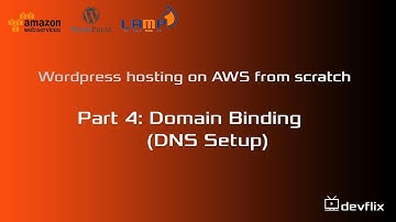 Part 4: DNS Setup (Domain Binding) | AWS | Wordpress