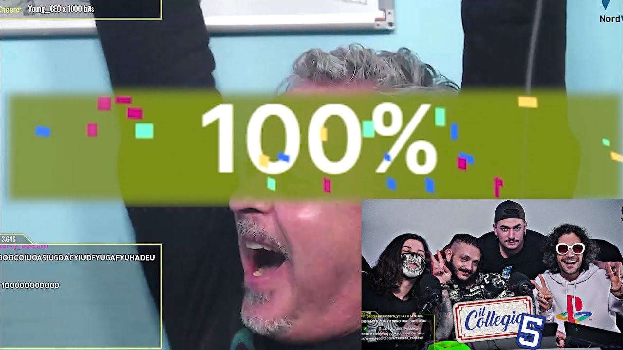 TWITCH HYPE-TRAIN GLOBAL RECORD | Best of Collegio 5’ puntata