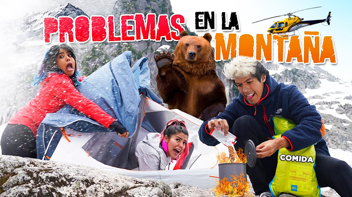 ACAMPANDO EN LA MONTAÑA CONGELADA | POLINESIOS VLOGS