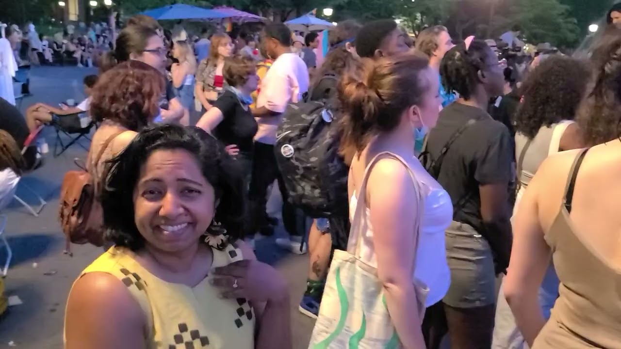 Roe Vs Wade Protest Washington Square Park Speech