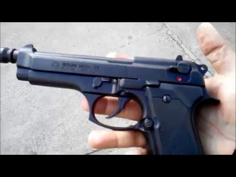 PISTOLA RETAY DETONADORA DE FOGUEO X1 PAK 9 MM CON MALETIN INCLUIDO