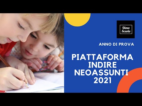 PIATTAFORMA INDIRE NEOASSUNTI 2021