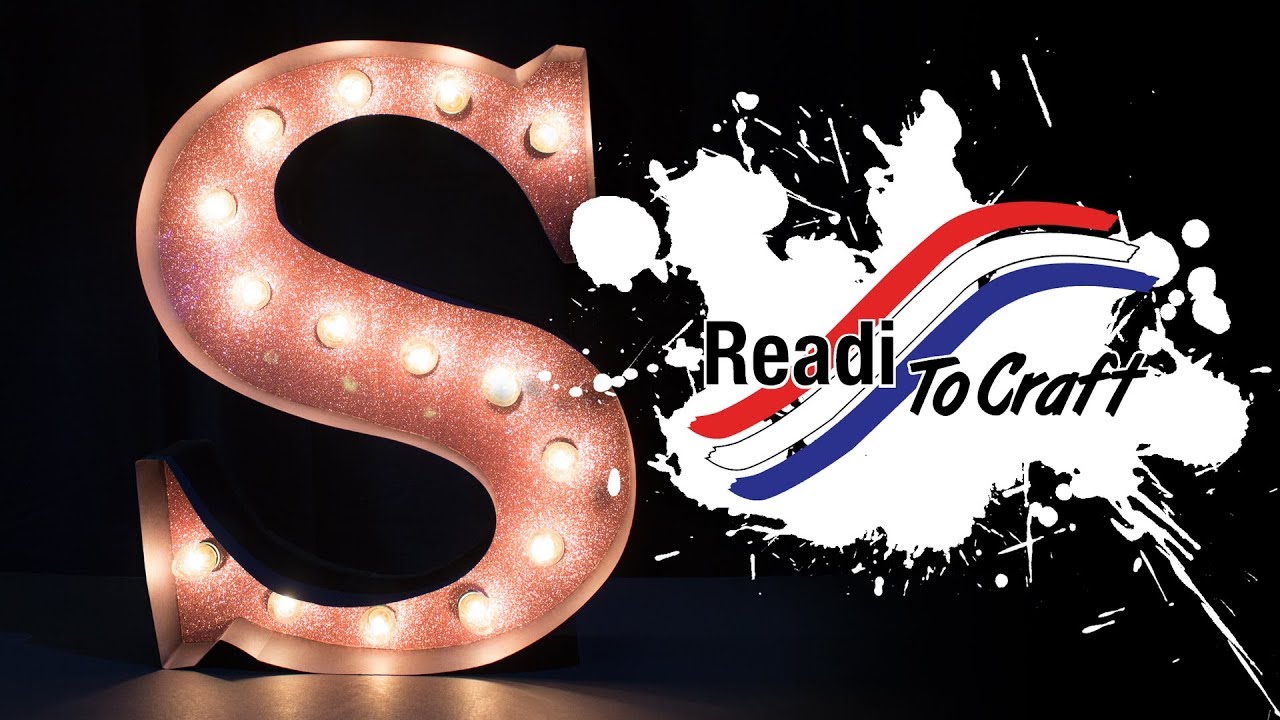 Readi to Craft: Marque Letter
